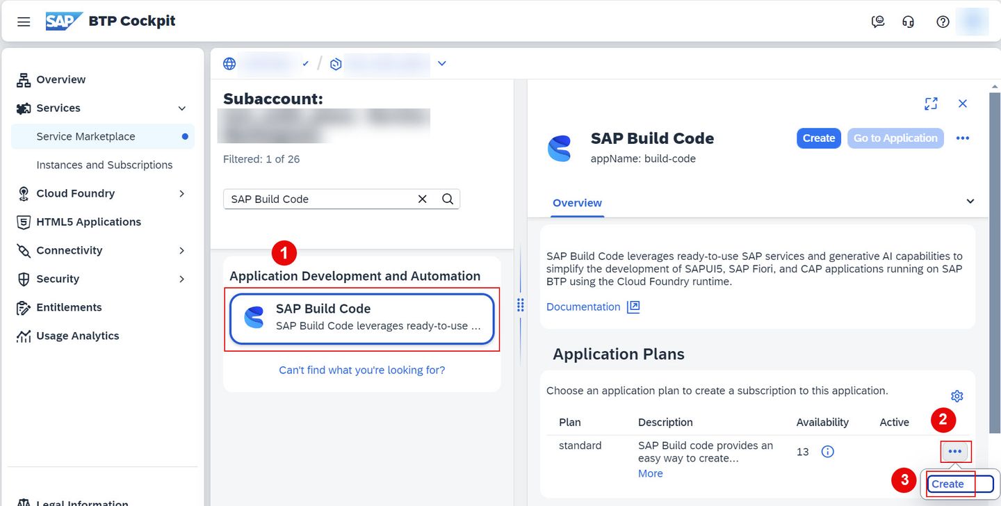 Create Subscription