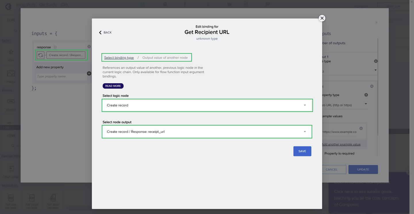 Get Receipt URL from Response
