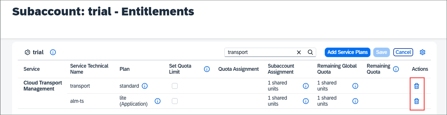 Create CS Subaccount 12