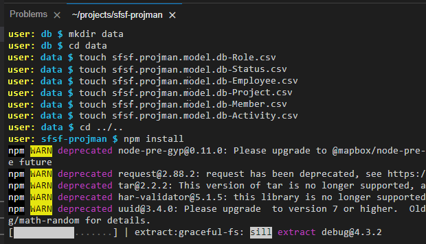 Figure 10 โ Installing project dependencies