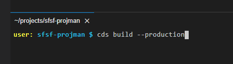 Figure 2 โ Build CAP service