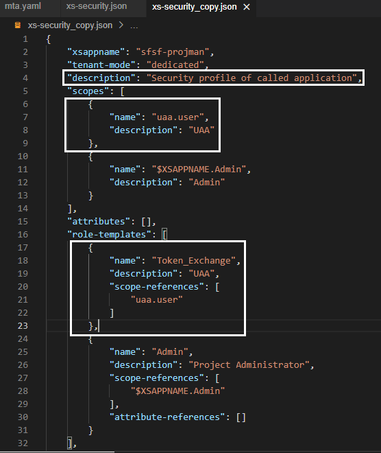 Figure 11 โ Final state of xs-security_copy.json