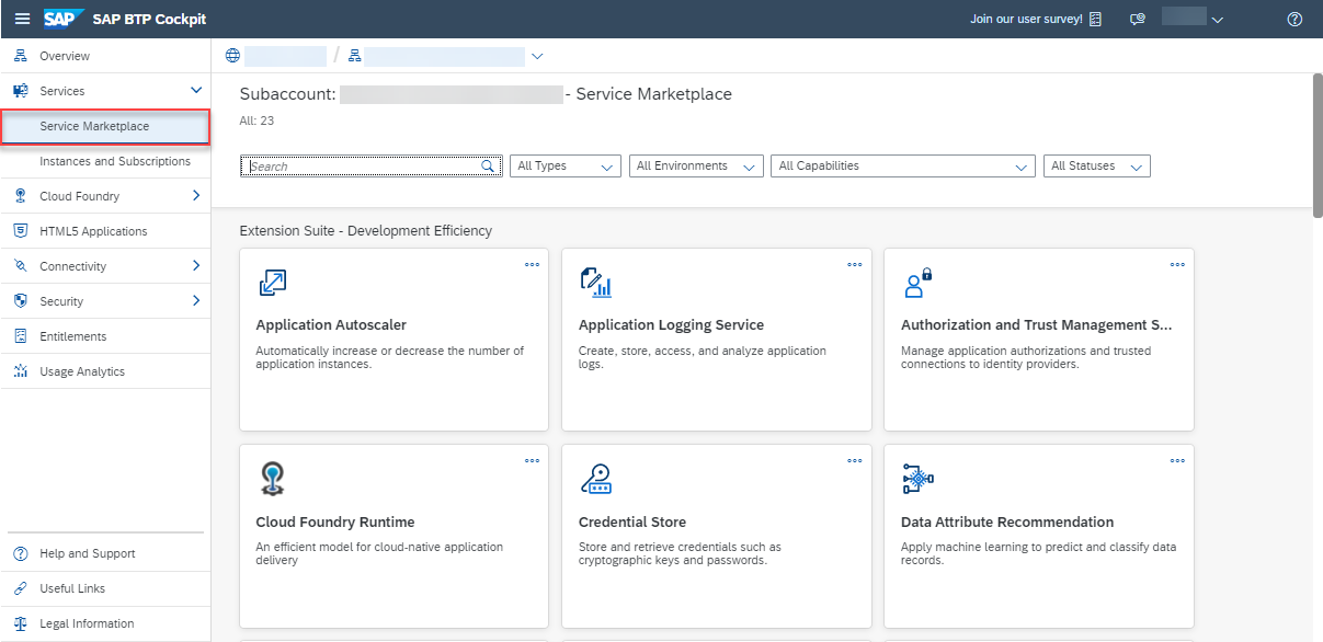 Access Marketplace