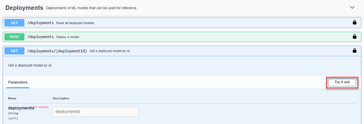 Deployment Status Endpoint
