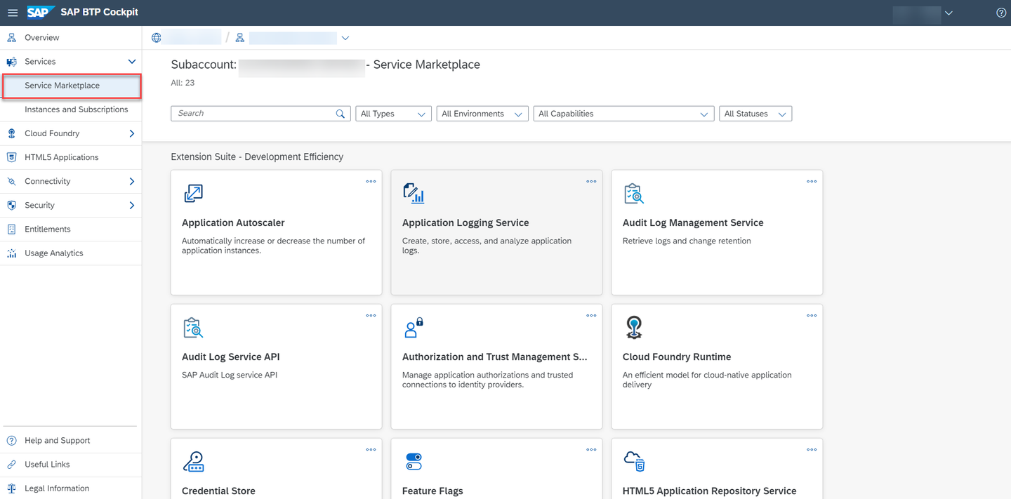 Access Marketplace