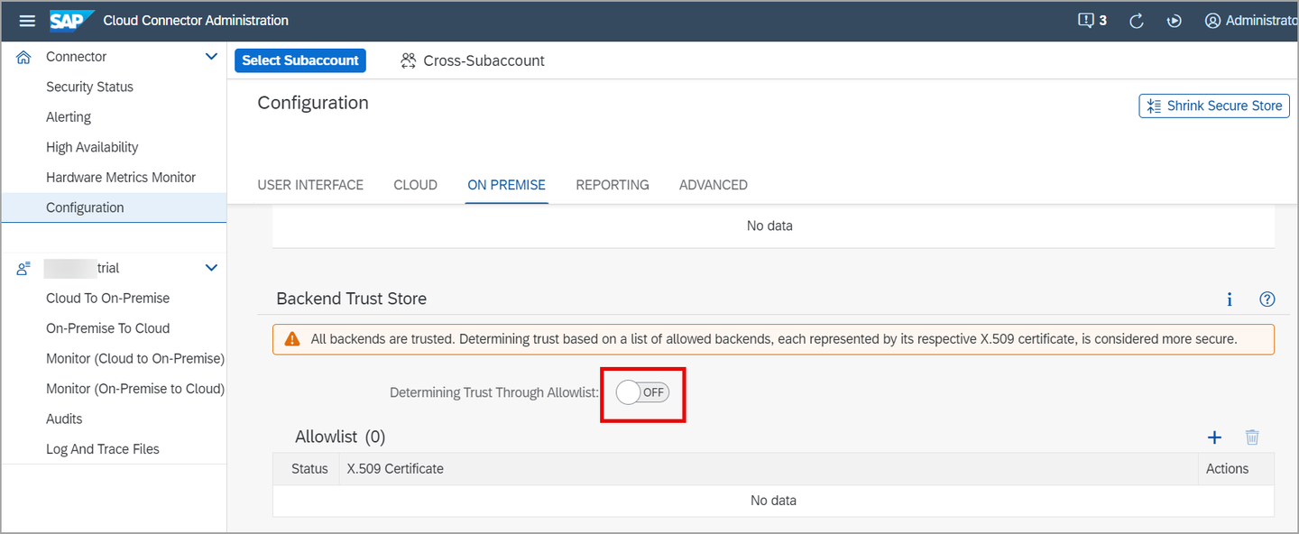 Tab On-Premise