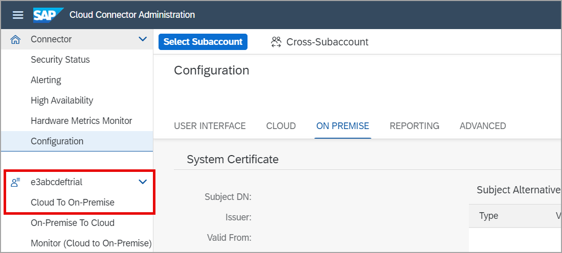 Cloud-to-On-Premise