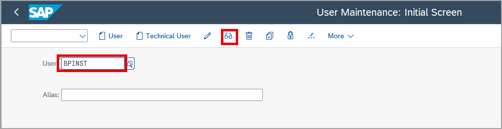 Enter user