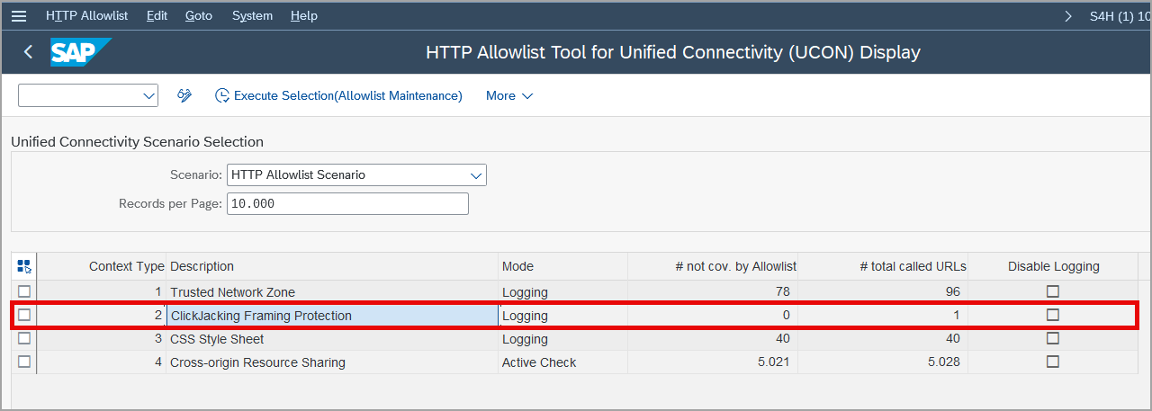 Result clickjacking