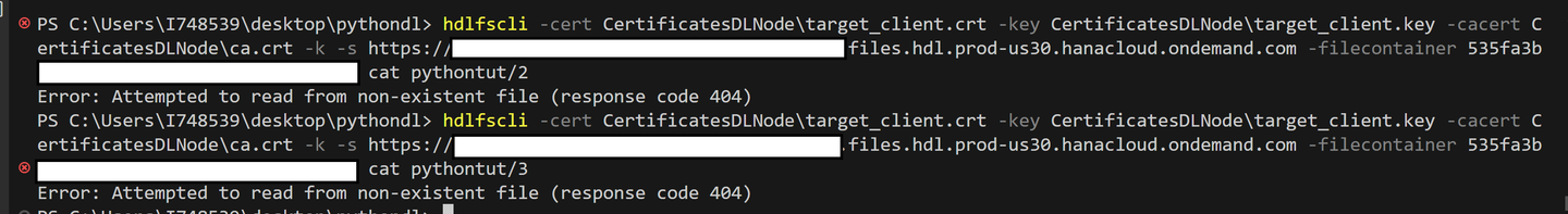 Rest API file contents.