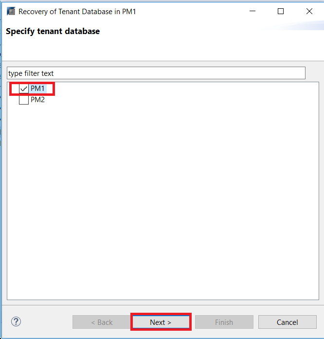 Specify Tenant System