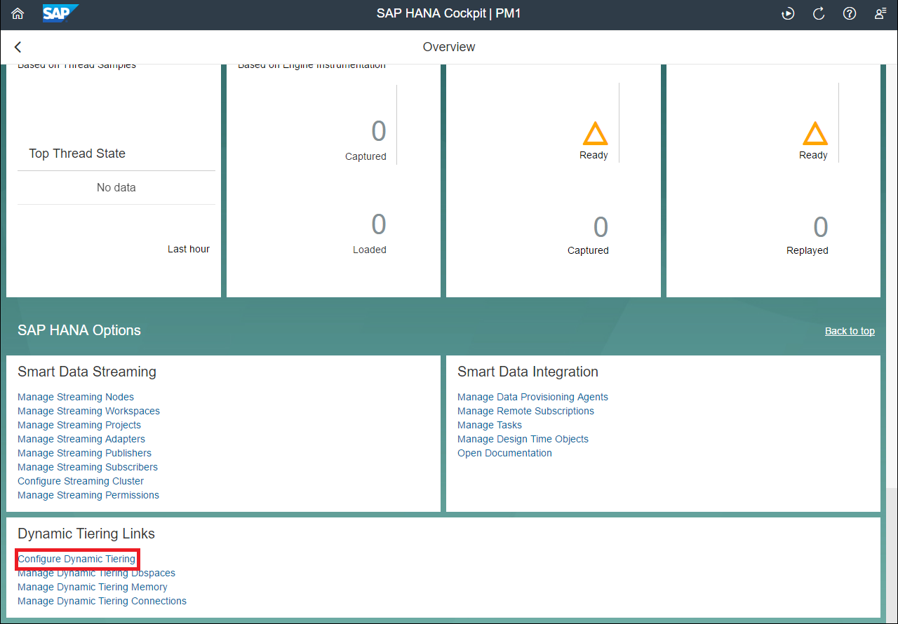 Configure Dynamic Tiering