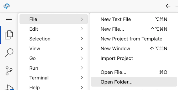 Open hamburger menu