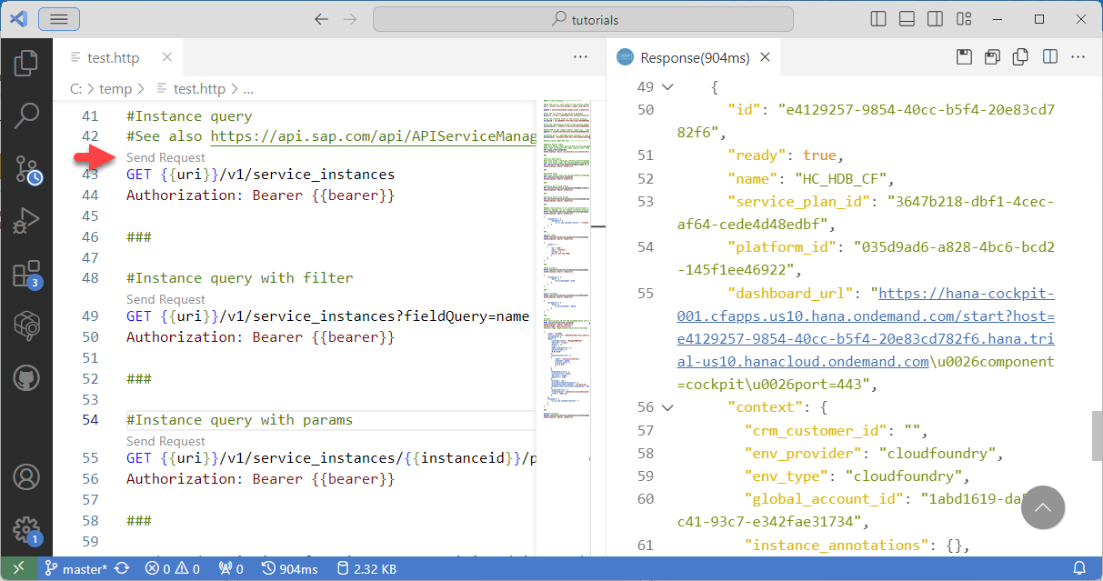 rest api call