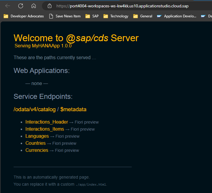 Welcome Page
