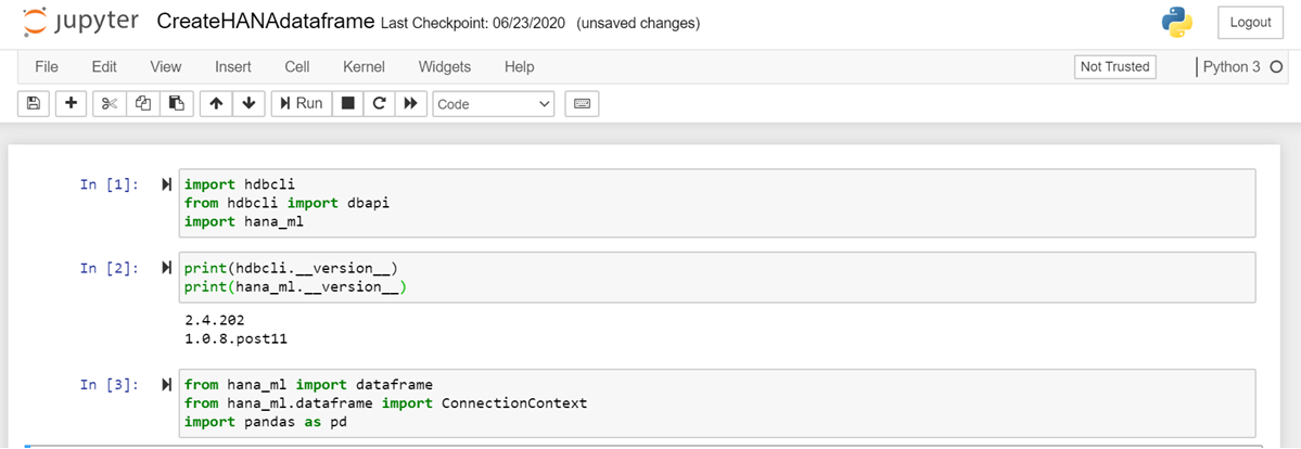 Import Packages 1