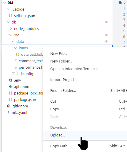 Data load