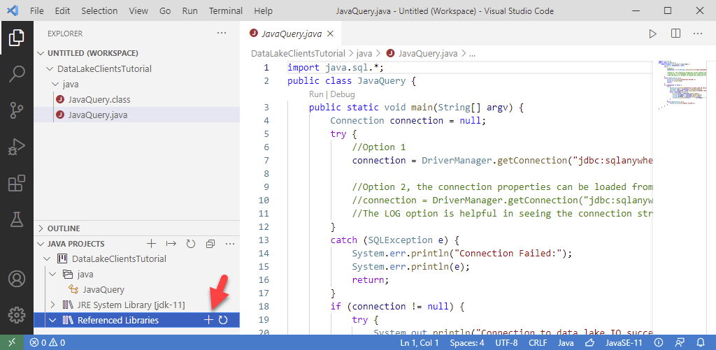 referenced libraries