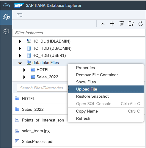 File container added