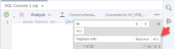 Remove line breaks