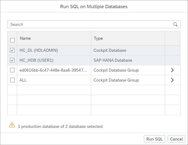 Database Groups