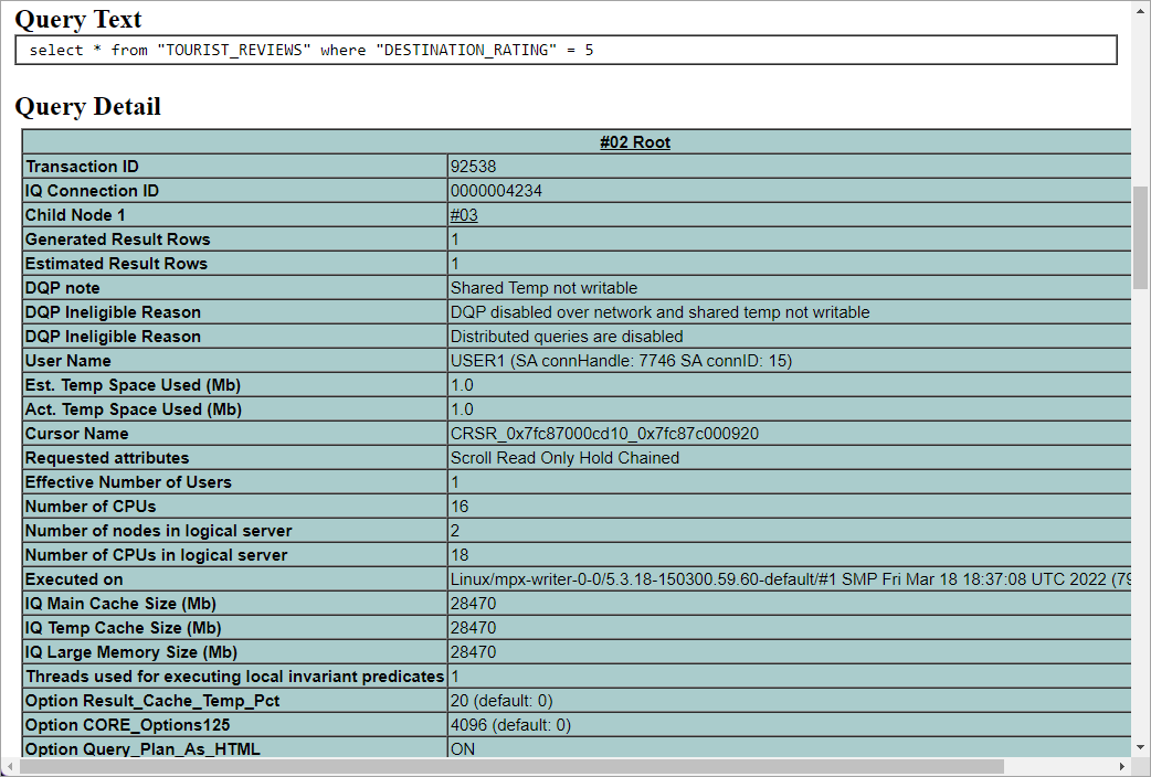 data lake query plan