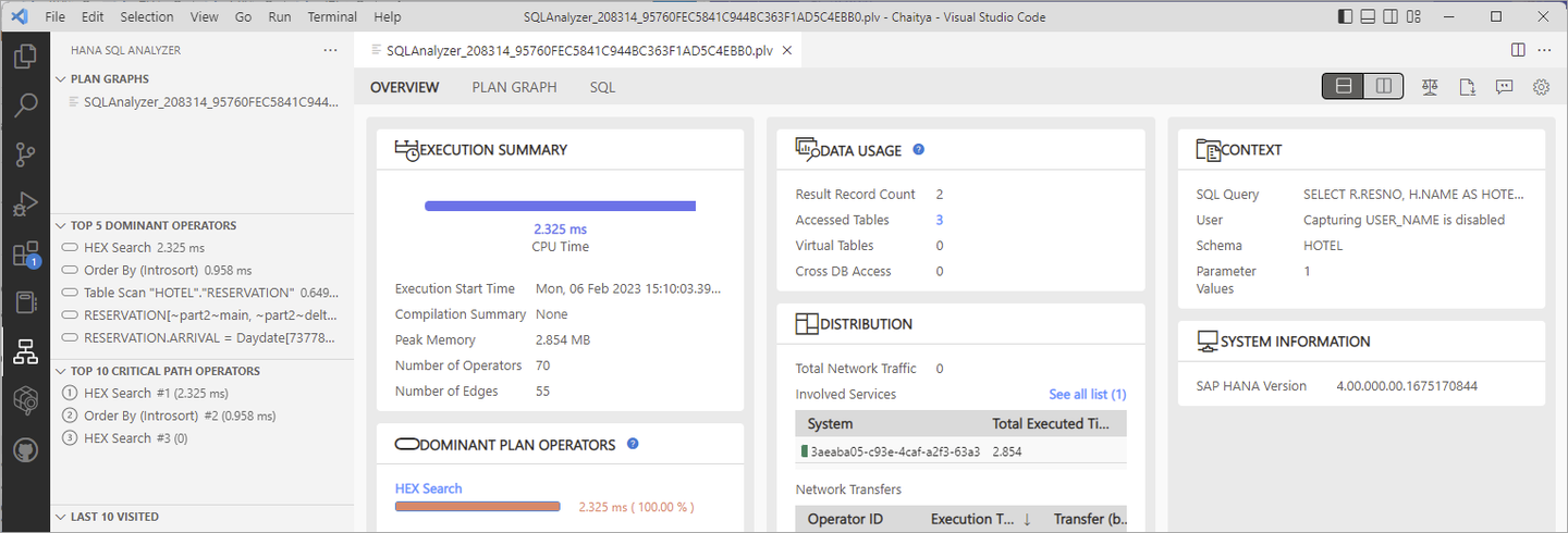 SQL Analyzer
