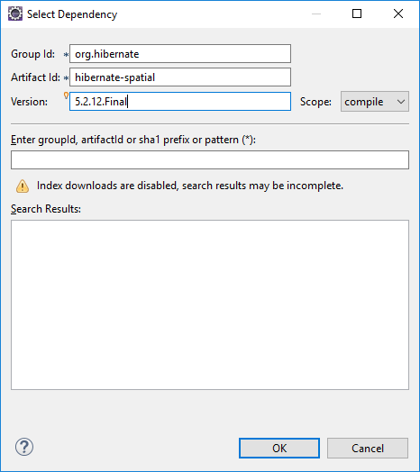 Add Hibernate Maven dependency