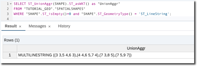 LineString Union
