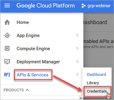 API credentials