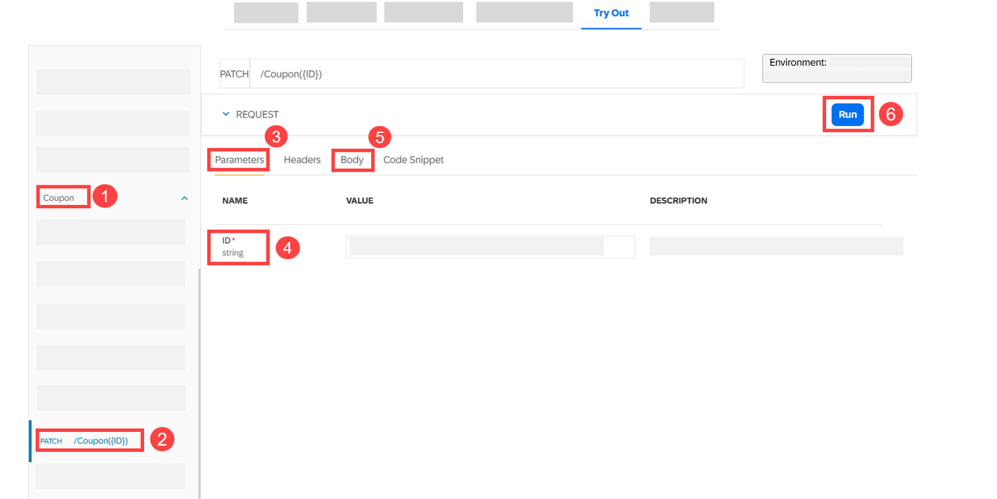 Change status request