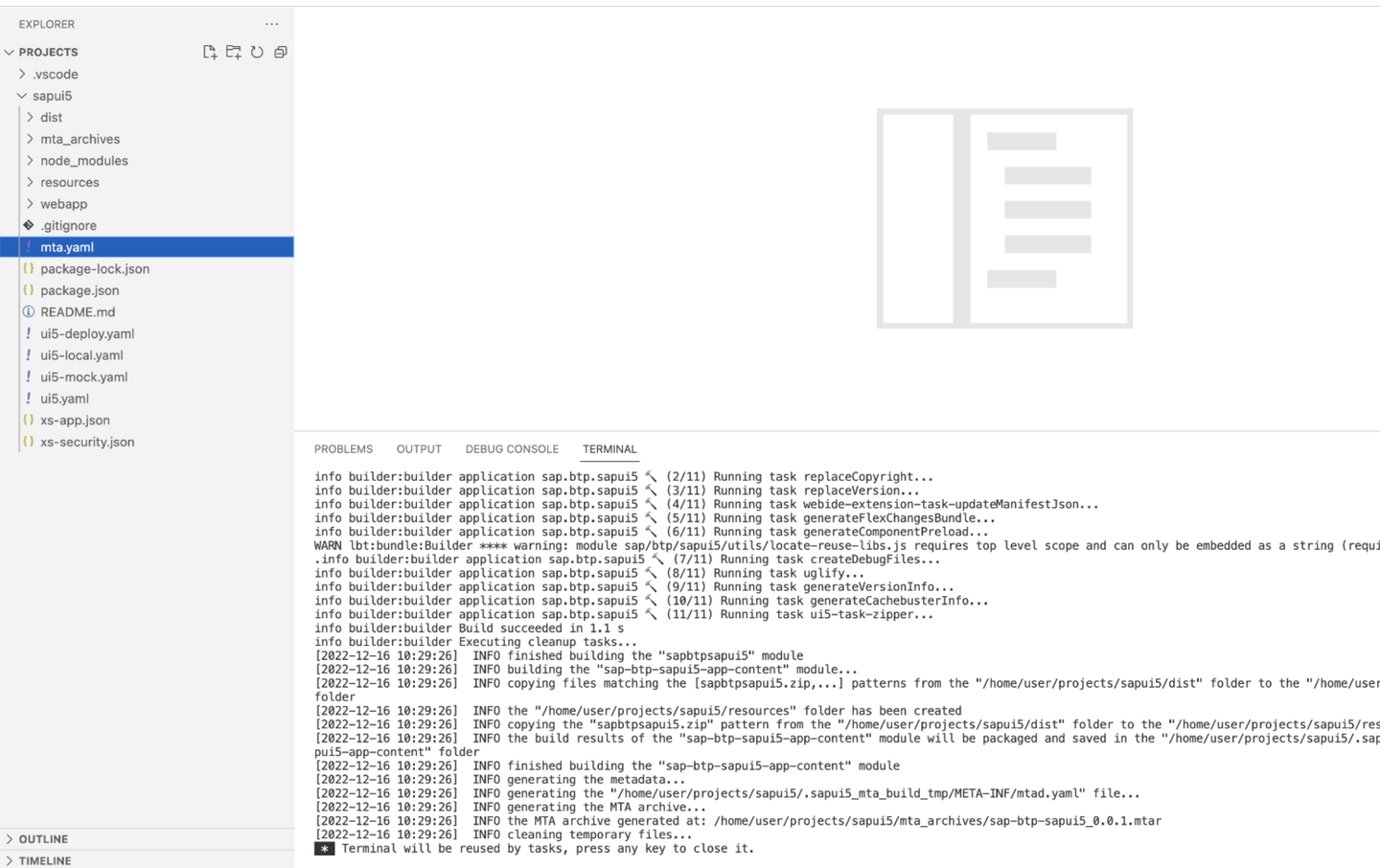 buildSuccessMessage