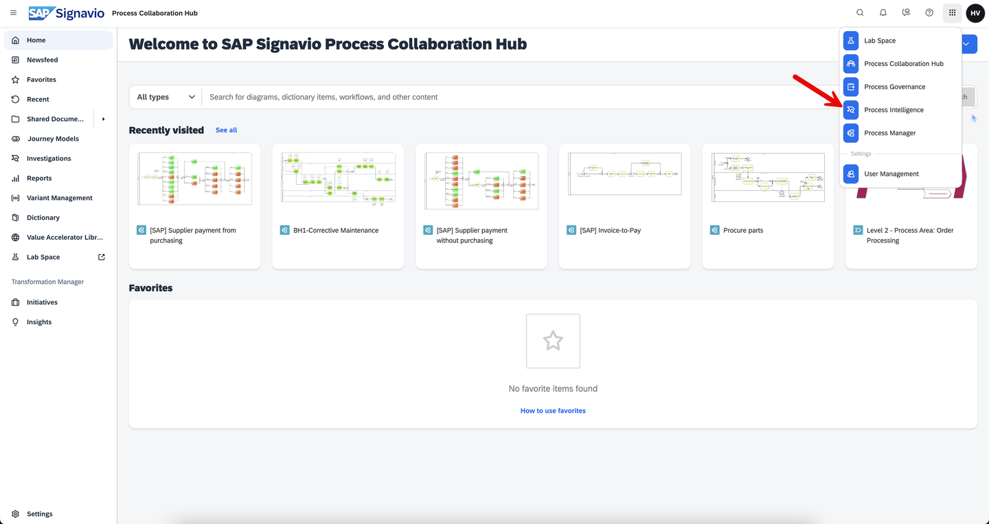 SAP Signavio Collaboration Hub