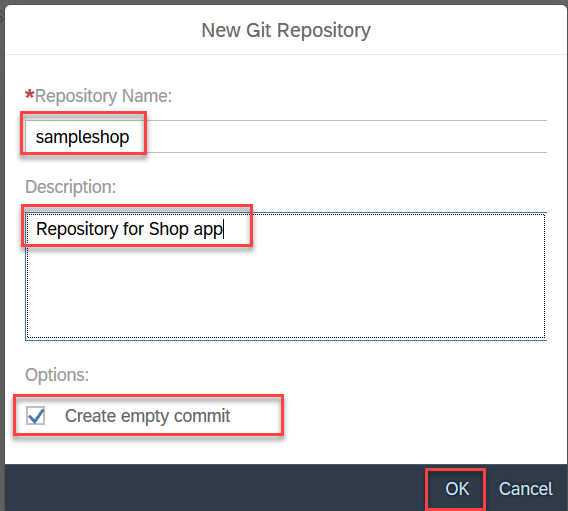 Create repo image
