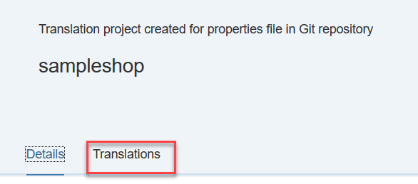 Check translations