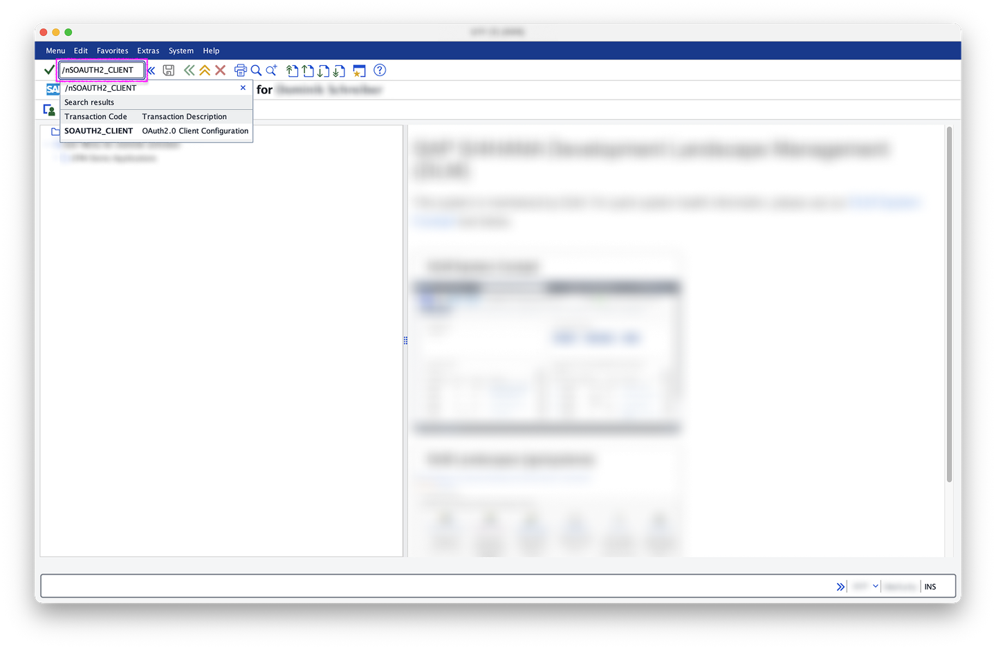 2.1: SAPGUI - easy access with SOAUTH2_CLIENT