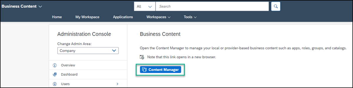 Open Content Manager