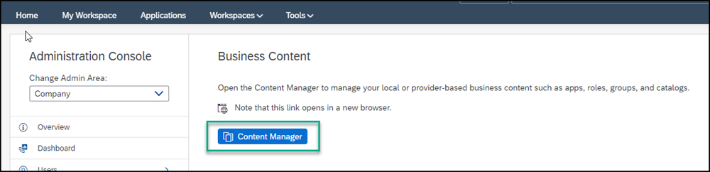 Access Content Manager