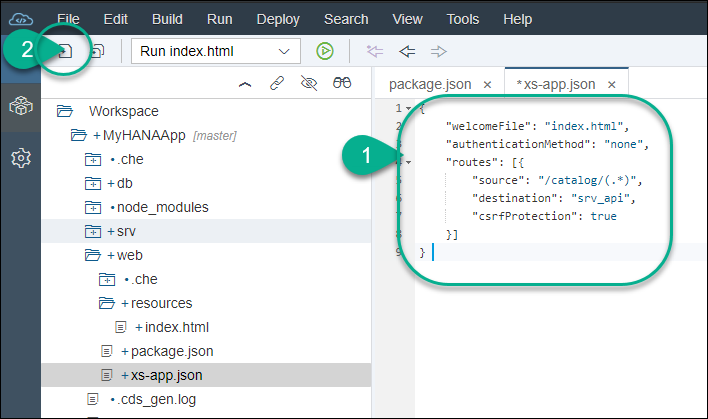 Web module