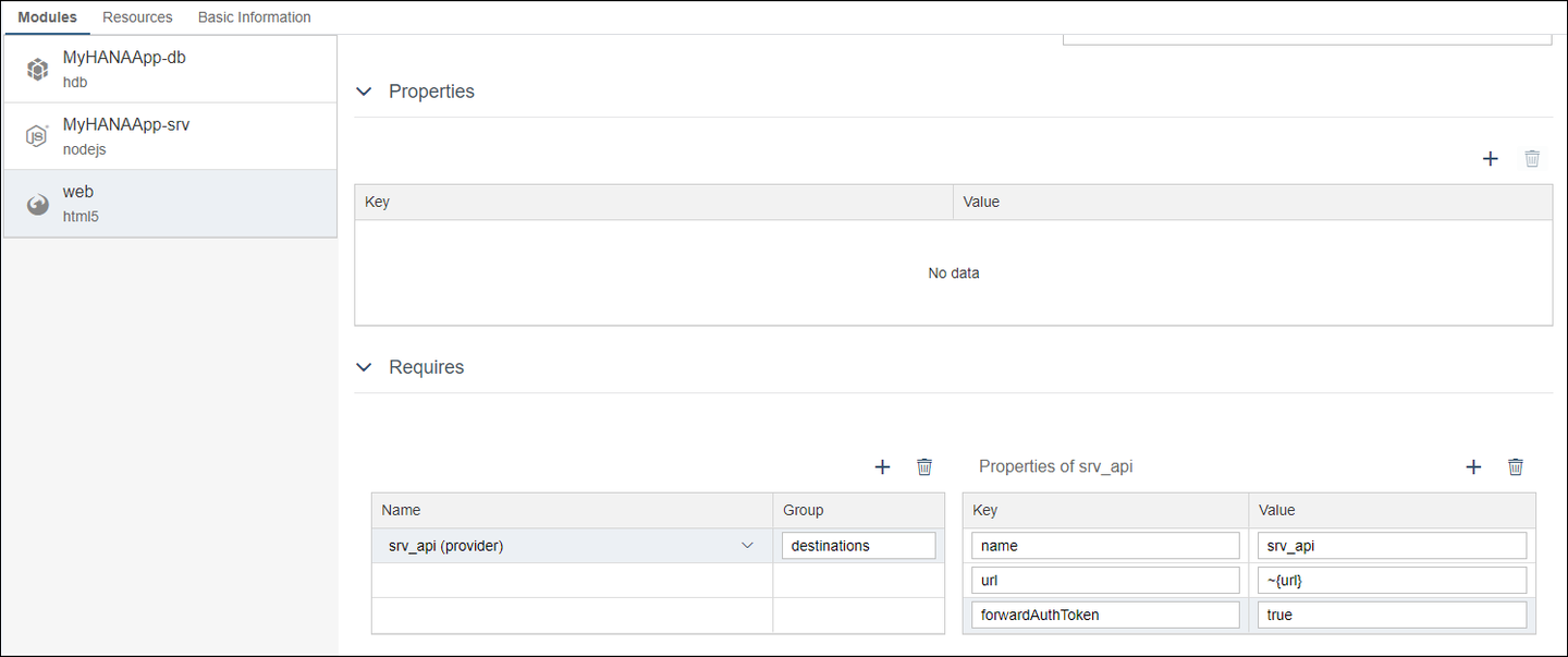 Web module