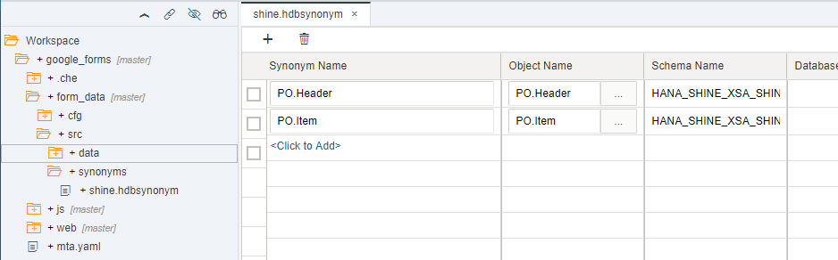 Check synonyms