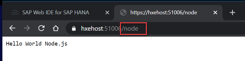 Replace with node