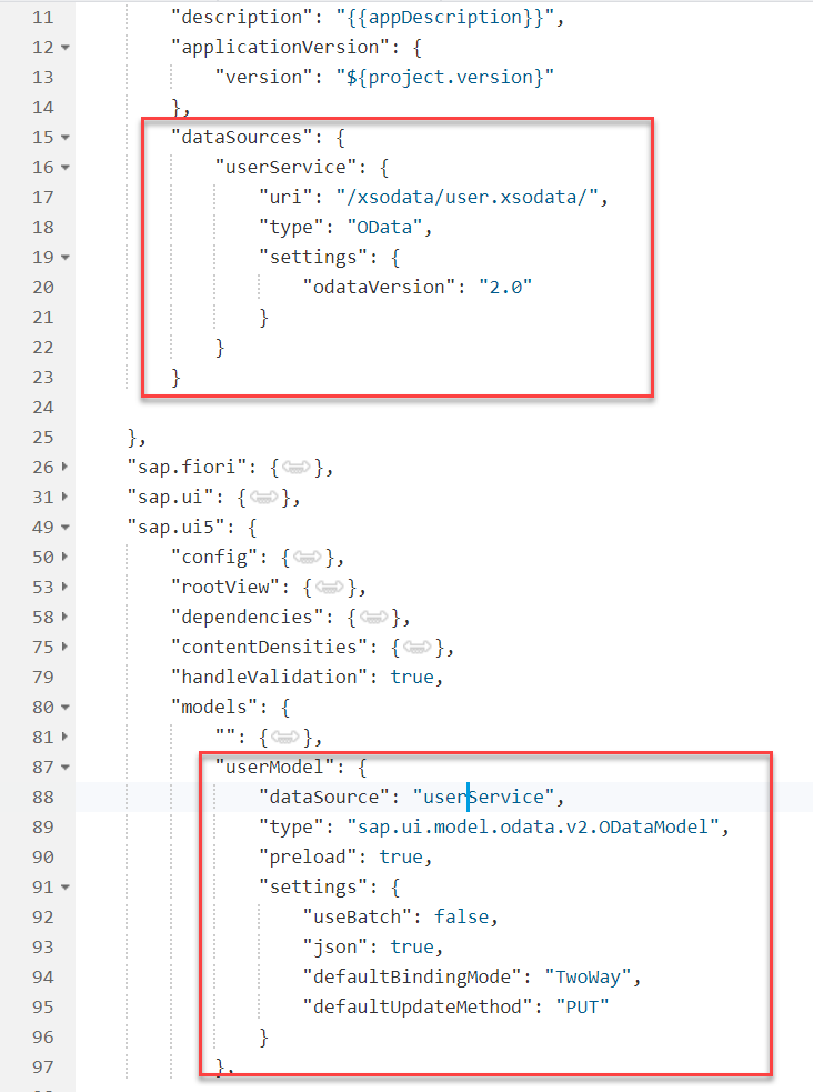 Adjust manifest