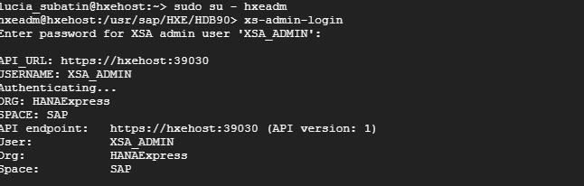 CLI login
