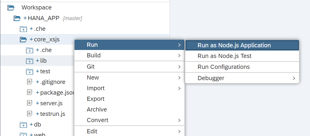 run module