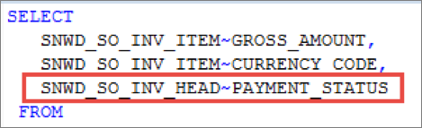select list
