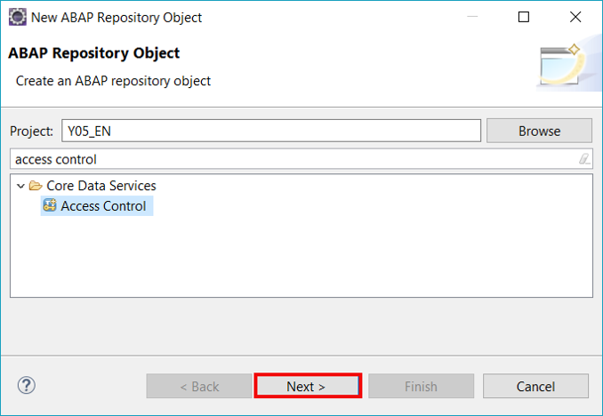 Create Access Control