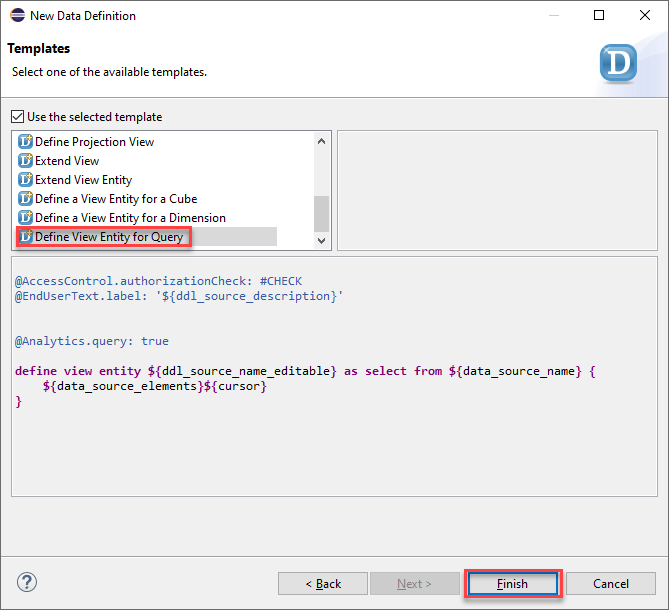 query view