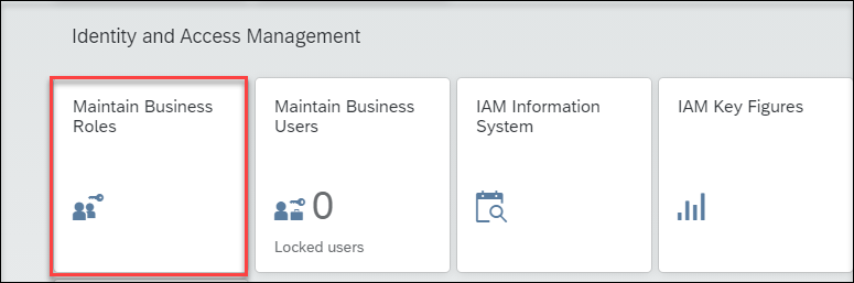 maintain business roles