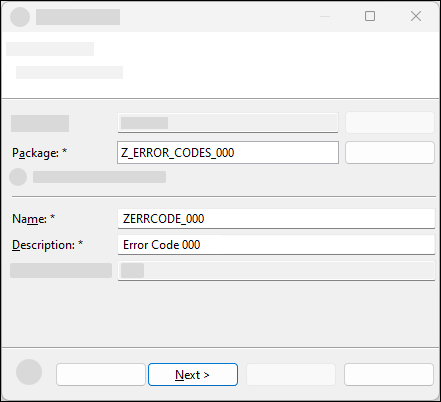 Create database table